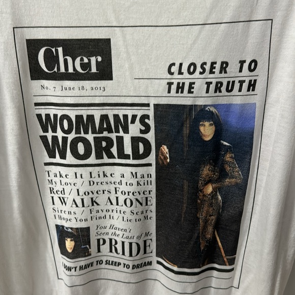 Cher concert long sleeve shirt - Picture 2 of 4